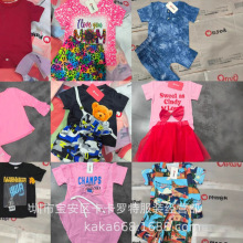 外贸品牌折扣童装套装四季杂款原单混批尾货 patpat kids sets
