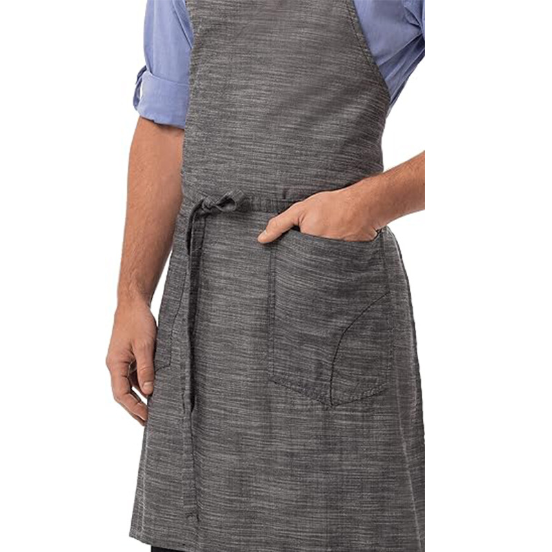 Amazon.com delantal de algodón y lino japonés cocina catering doméstico panadería tienda de postres camarero ropa de trabajo delantal al por mayor