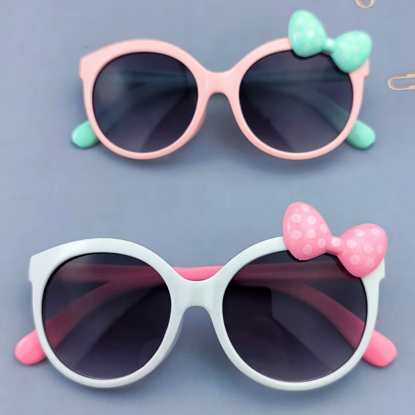 Children's Bowknot Glasses, Fashionable Baby Sunglasses, Girls' Sunglasses, Stylish and Unique Boys' Sunglasses Wholesale 2026