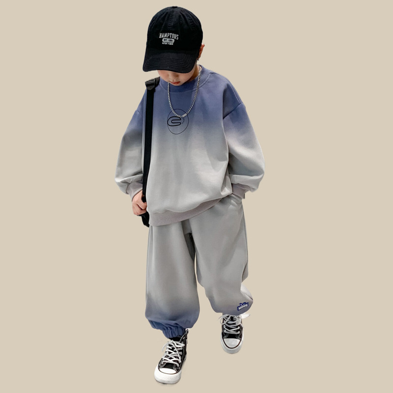Boys Outfit Set For Autumn And Spring Comfortable Sportswear_voghion.com