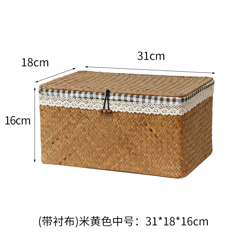 Cestas de bambú trenzadas, cajas de bambú trenzadas