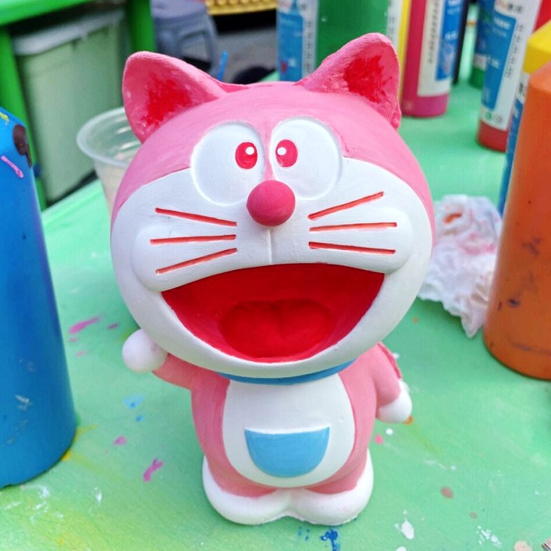 大型 エポキシ樹脂製 白い未完成人形 白いブランク卸売 手作りDIY スティッチ ぬりえ グラフィティおもちゃ 屋台|undefined