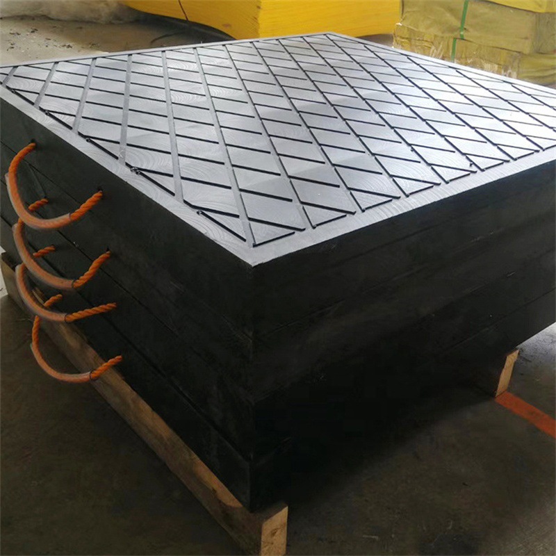 批发支腿垫板吊车起重机耐磨抗垫块垫板超高分子量聚乙烯支腿垫块