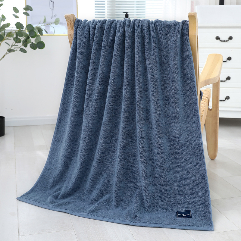 Fábrica al por mayor de algodón extra gruesa Toalla de baño 90*180 algodón hogar suave absorbente salón de belleza Toalla de cama