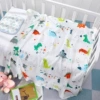 Duvet, colorful dinosaur