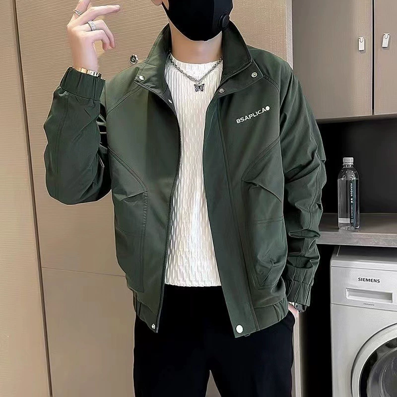 Spring autumn jacket for leisure, high-end