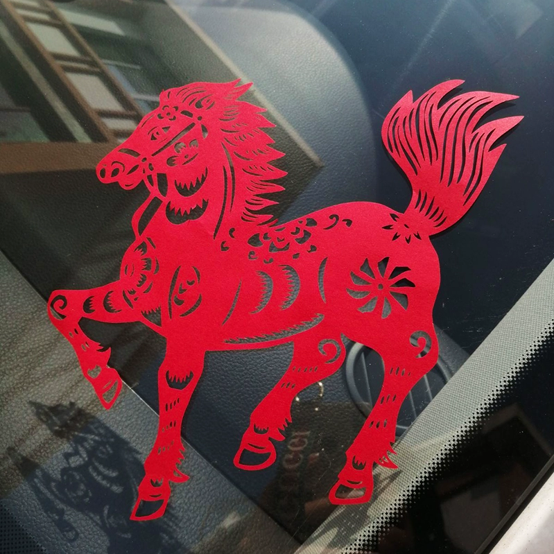 Новое украшение дома, свадебное оформление, вырезание из бумаги, ручная резьба, успех, вырезанные наклейки на окна, прямые продажи, к счастью