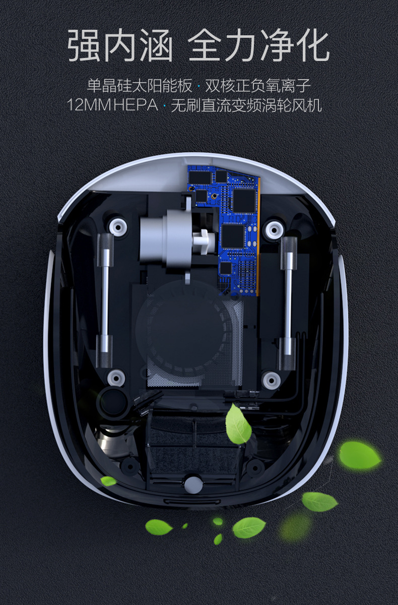 Car Purifier Air Purifier New Car Interior Formaldehyde Removal Odor Removal Car Haze Pm2.5 Negative Ions