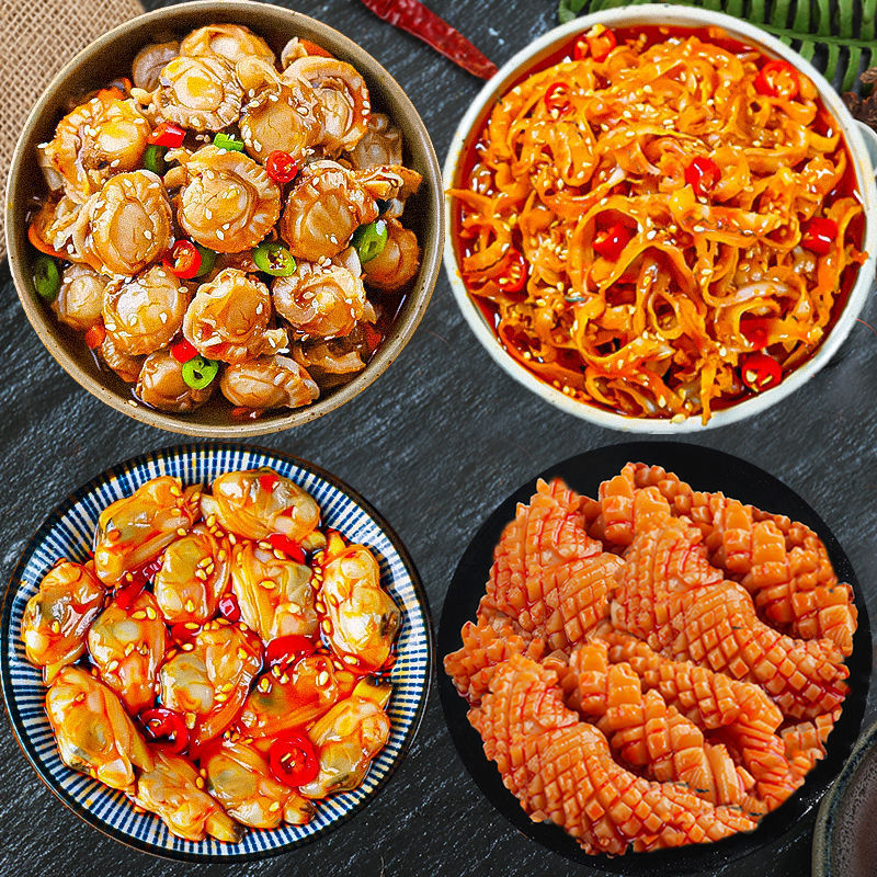 가리비+오징어+조개살+조개입 저렴한 모델