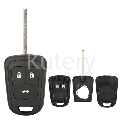 Suitable for Chevrolet 2-Button 3-Button Car Keys - pay-attention-to-the-internal-structure-3-keys