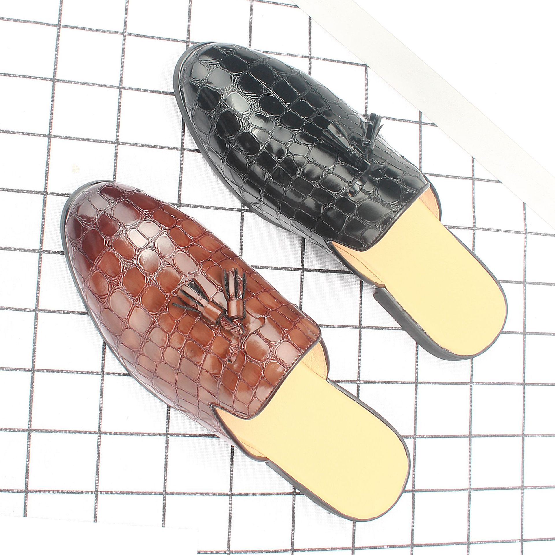 2022�����а���ƤЬ���ļ�һ�ŵ����˰�ͷ��Ь����͸��ƤЬ7702