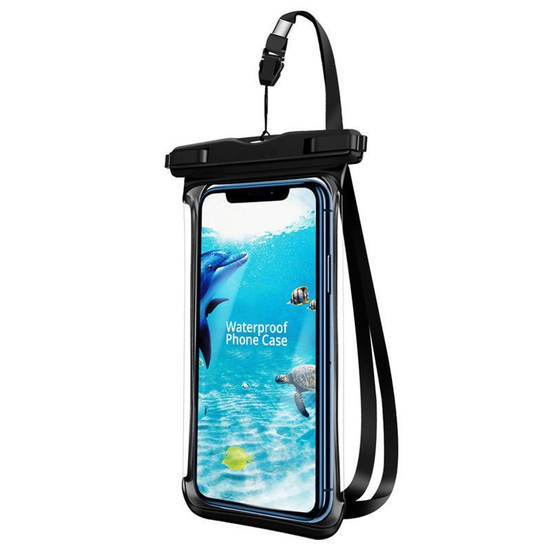 Mobile Phone Waterproof Bag 7inch Touch Screen Panoramic Outdoor Sports Swimming Rainproof Photography