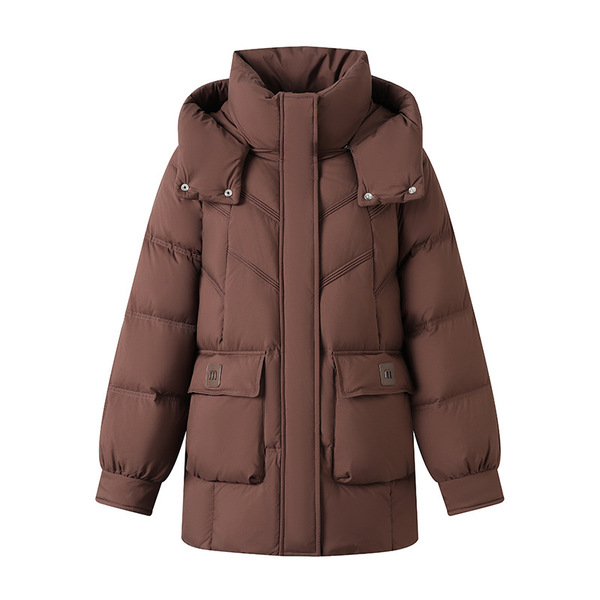 Winter velvet fashionable down jacket