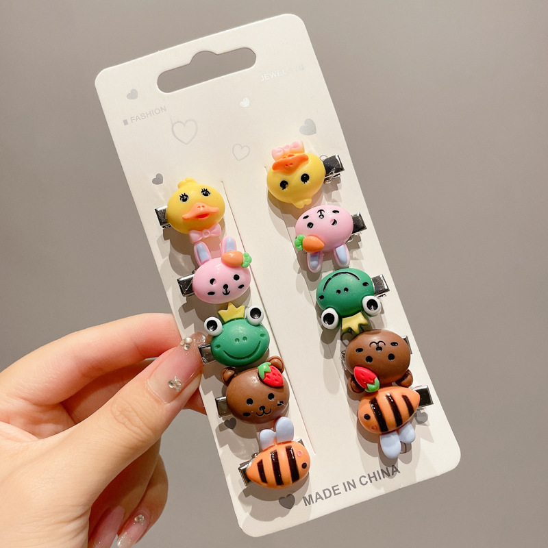 Bebé paño completo horquilla niña no duele pelo roto horquilla lindo bebé Super lindo sudor pelo clip chica accesorios para el cabello