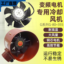 变频电机通风机G80 G90 G100 G132 G160A外转子散热风机风扇
