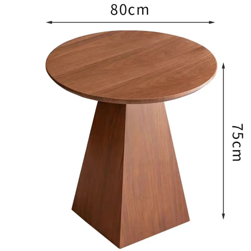 펀칭 없음 + 호두색상 + 직경 80*높이 75