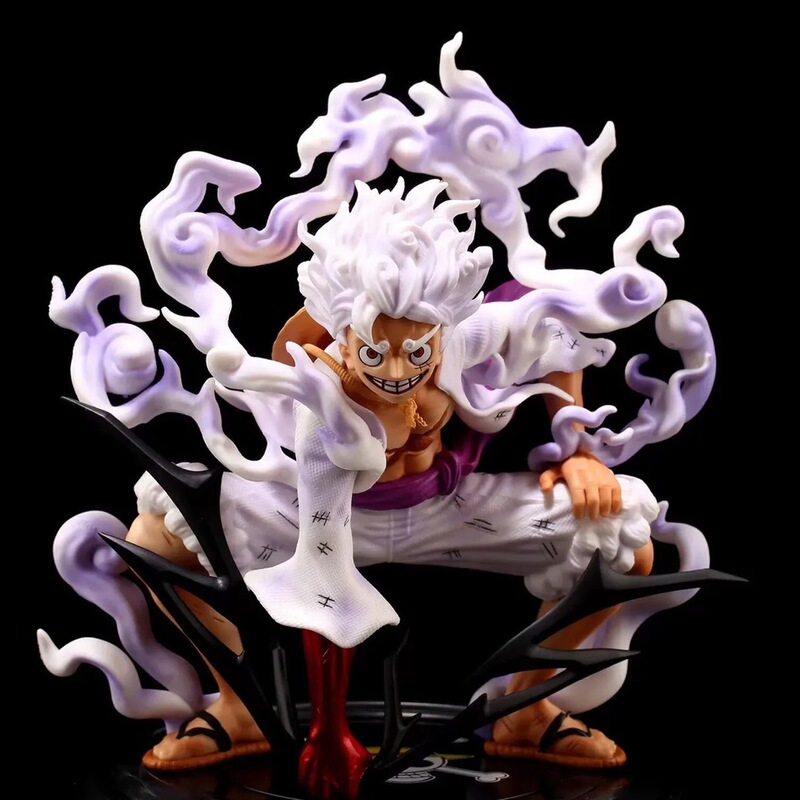 Wholesale One Piece Five Gear Nika with Special Bonus Lightning Five Gear Luffy Sun God Model Figurine Wholesale One Piece Five Gear Nika with Special Bonus Lightning Five Gear Luffy Sun God Model Figurine