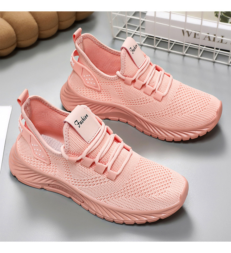 Women's Casual Solid Color Round Toe Sports Shoes display picture 17