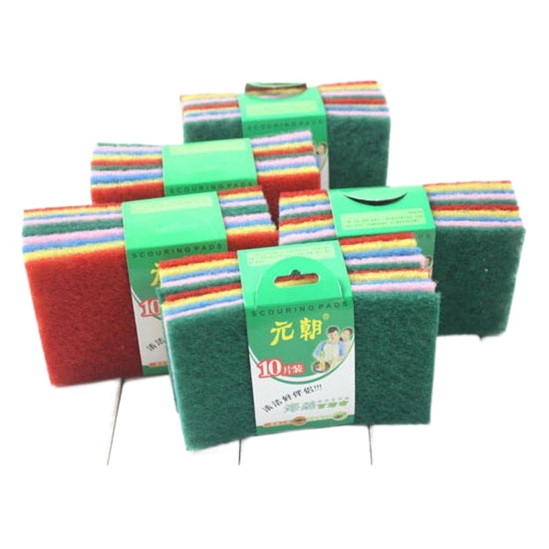 2 yuanes tienda hogar color fregado paño de limpieza paño limpieza