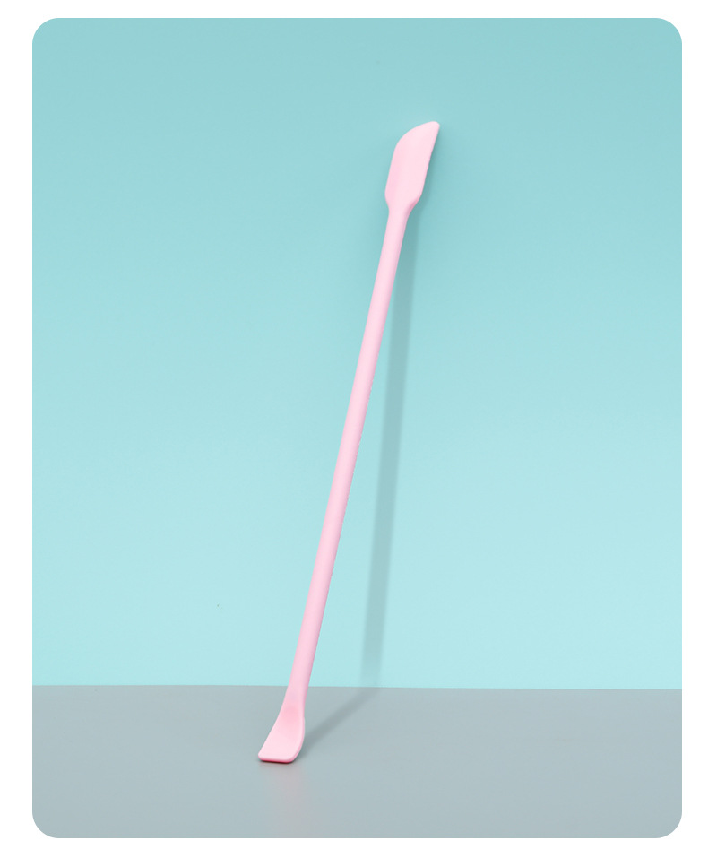 Nuevos cosméticos primicia productos de cuidado de la piel mini silicona de doble cabeza pequeña punta raspador mantequilla mermelada raspador conjunto de 3 piezas