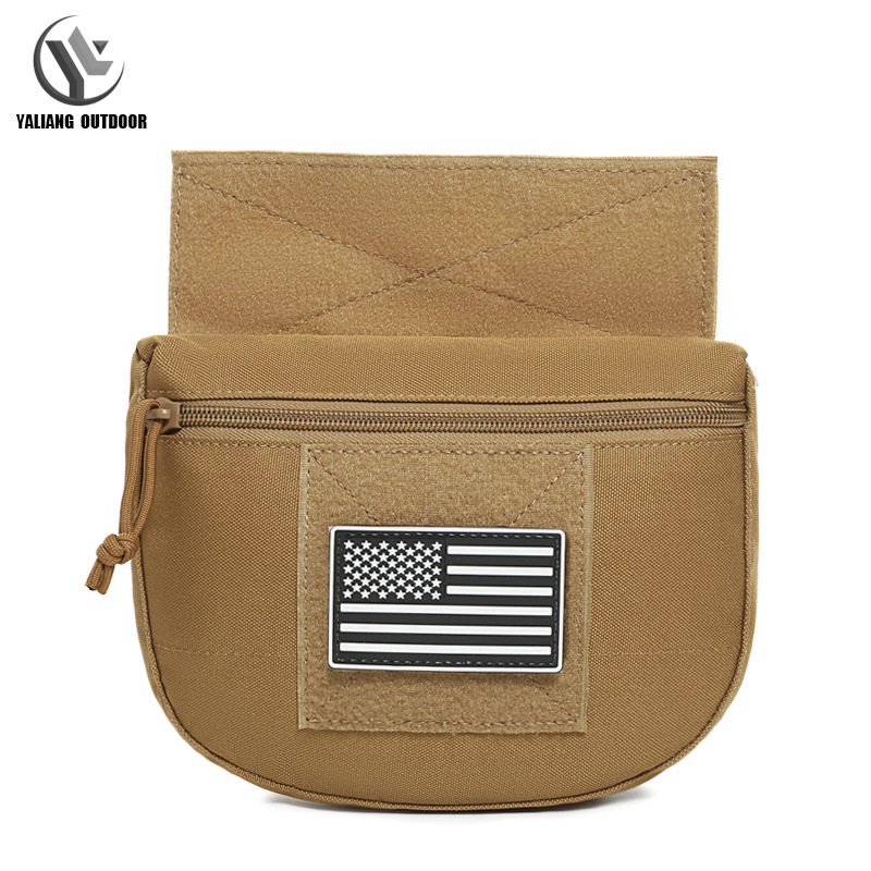 Tactical Velcro Accessory Bag Multi-Functional Expansion Jpc/Cpc Vest Universal Chest Hanging Cosmetics Bag Belly Bag