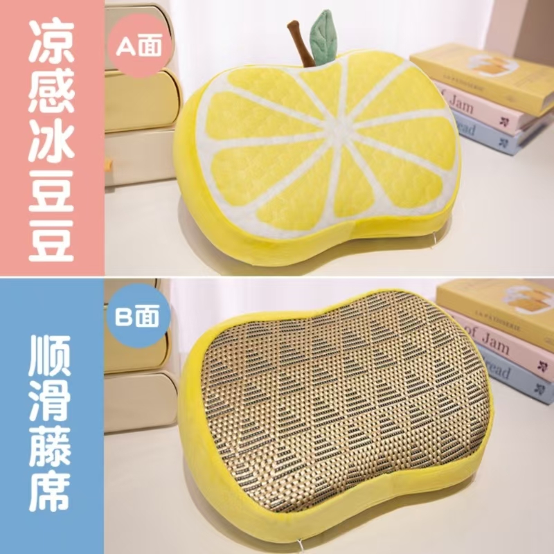 Almohada de Cesta y Espuma de Memoria para Siesta de Doble Cara Sensación Fría para Oficina y Escuela image 8