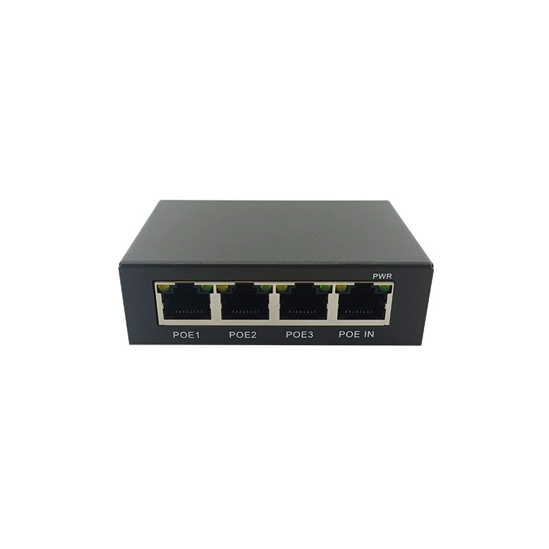 Стандартный PoE-усилитель Gigabit PoE реле VLAN, сетевой коммутатор 1-3 выхода