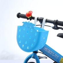 自行车车筐可爱卡通儿童平衡滑板车电动车前筐车篮子童车配件大全