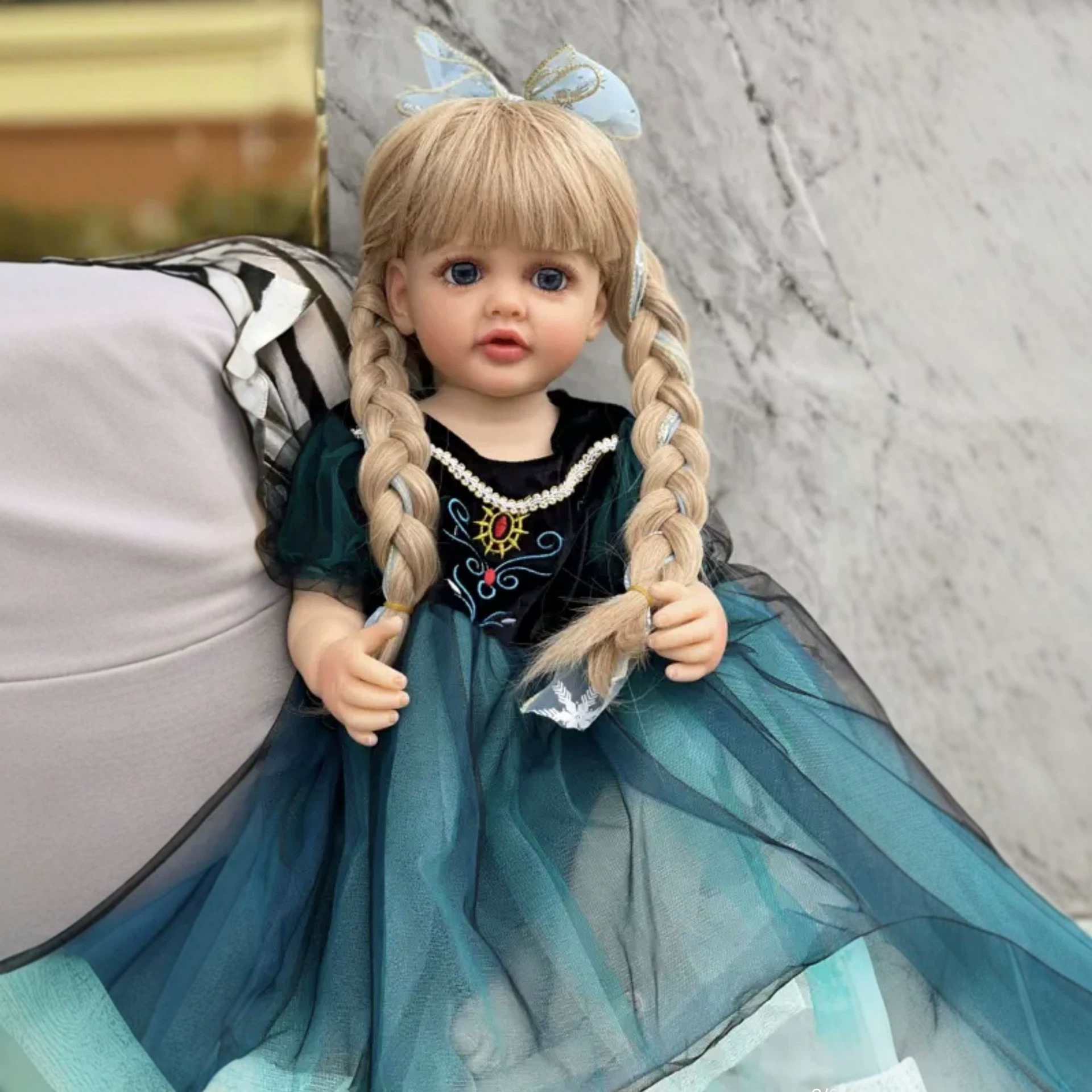 NPK bienes genuinos 55cm pegamento completo simulación muñeca Betty princesa de hielo transfronteriza