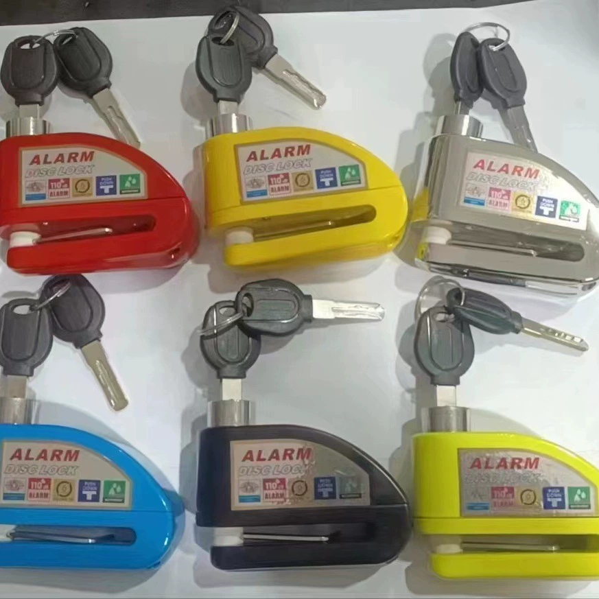 Сигнализация замка мотоцикла тормозной замок диска горный велосипед замок сигнализация набор замков мотоцикла замок сигнализация замок