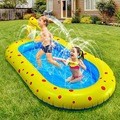 Inflatable Dinosaur Fountain Outdoor Dolphin Sprinkler Game Mat Kidsren's Water Toy Frog Swimming Pool Shark Pool