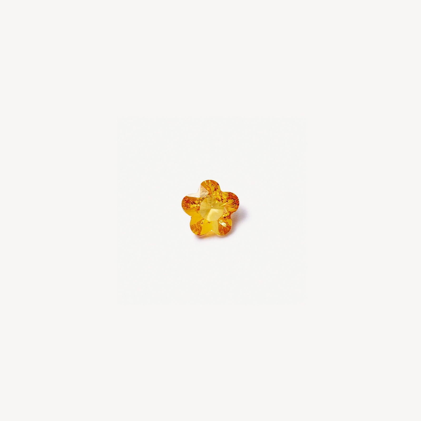 노란색 작은 꽃 지르콘(액세서리)