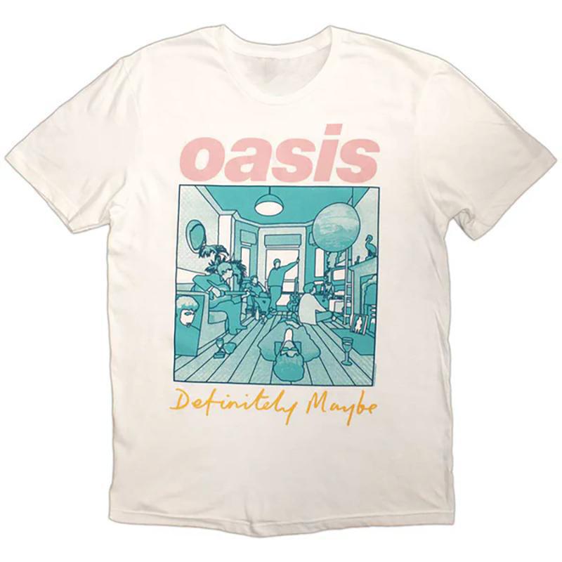 European and American Trendy Brand Oasis Oasis Rock Music Retro Casual Men's Cotton Loose Short-Sleeved T-Shirt European and American Trendy Brand Oasis Oasis Rock Music Retro Casual Men's Cotton Loose Short-Sleeved T-Shirt