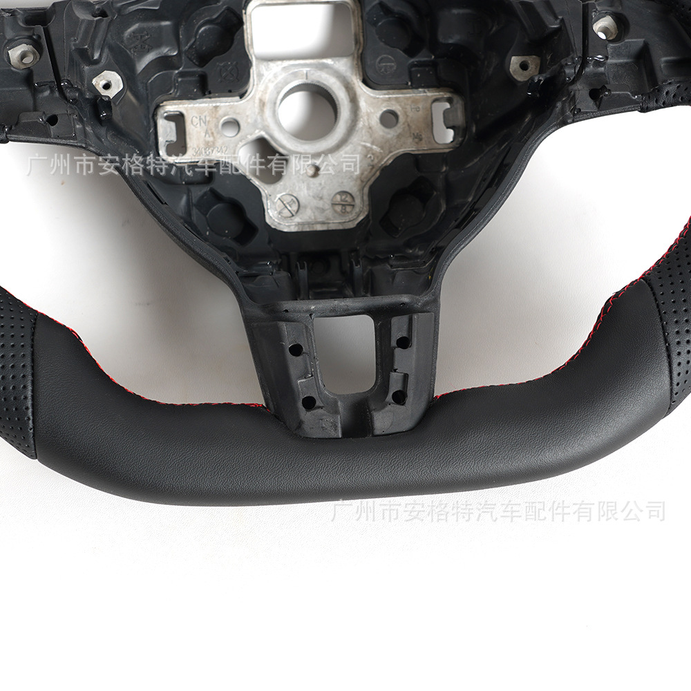 Suitable for Volkswagen Golf 6/Mk6 Golf Gti Gli Full Leather Car Steering Wheel Modification