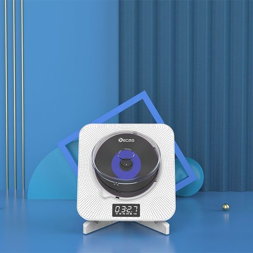 Kecag Wall-Mounted CD Player Home DVD High-Definition Disc Player Bluetooth English Learning Magnetofluid Sound Box