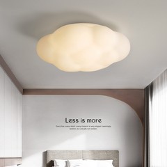 Ceiling lamp for children's room, cloud-shaped creative, Nordic-style lighting, modern, warm, minimalist, Zhongshan factory bedroom lamp