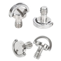 Wholesale 1/4 inch inch screw ring adapter camera quick release plate stainless steel C ring conversion screw photography accessories