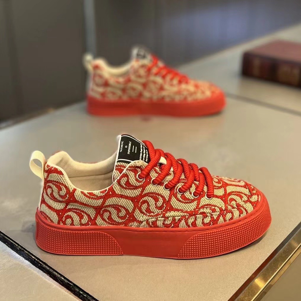 2024 printemps nouvelle marque à la mode célébrité d'internet bas skateboard hommes mode tendance polyvalent sport et décontracté_voghion.com