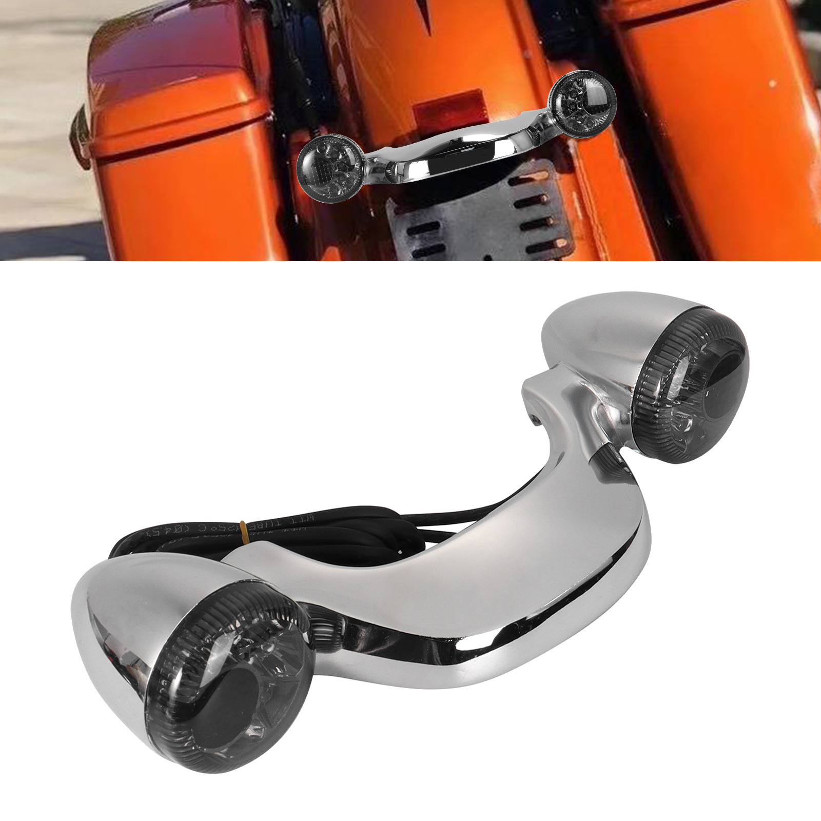Harley Modified Tail Light Led Turn Signal Light for Harley Street Big Glide Brake Light with Bracket Tail Light