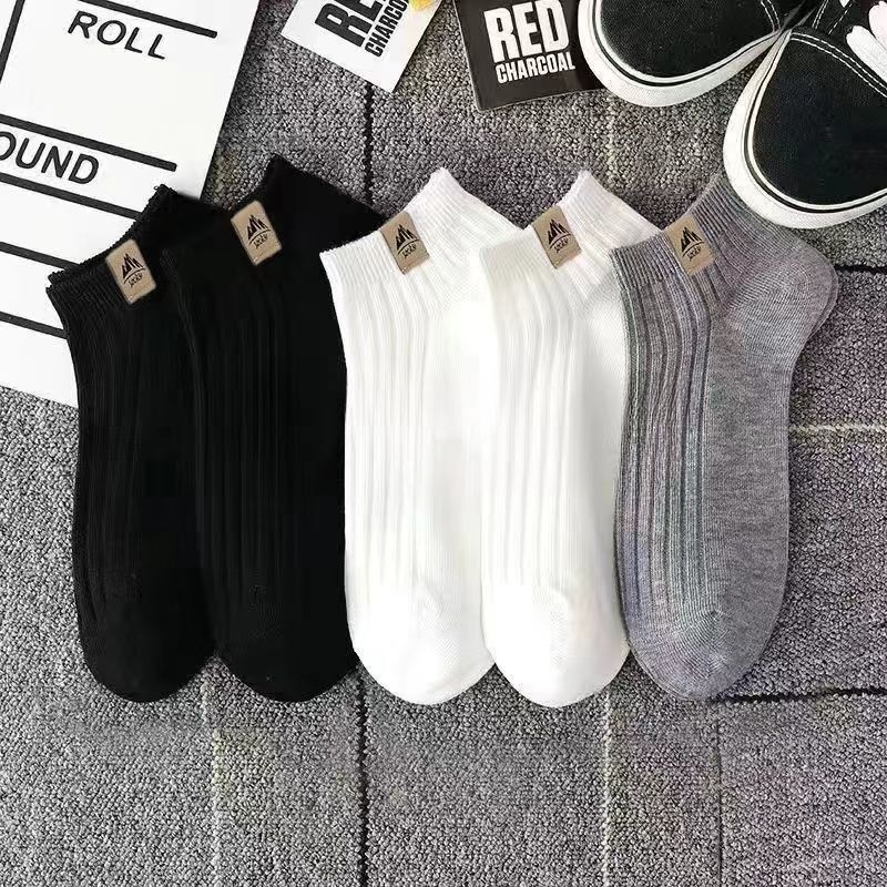 Anti-odor Men's Sweat-absorbent Socks Shallow Mouth Summer Thin Summer Boat Socks Breathable Short Socks Anti-odor Men's Sweat-absorbent Socks Shallow Mouth Summer Thin Summer Boat Socks Breathable Short Socks