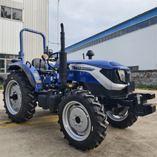 农用504拖拉机雷沃欧豹50马力四轮拖拉机多功能旋耕犁地耕地机