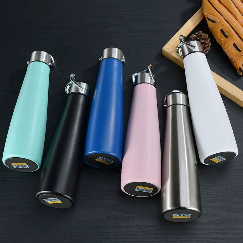 Взрывная трансграничная ручная крышка бутылки колы 304 из нержавеющей стали термоса открытый спортивный чайник поддерживает печать логотипа