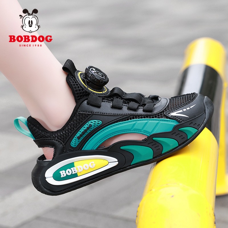 Babudou zapatos de marco para niño 2025 primavera y verano nuevo estilo sandalias deportivas para niños medianos y grandes sandalias casuales para niñas marea