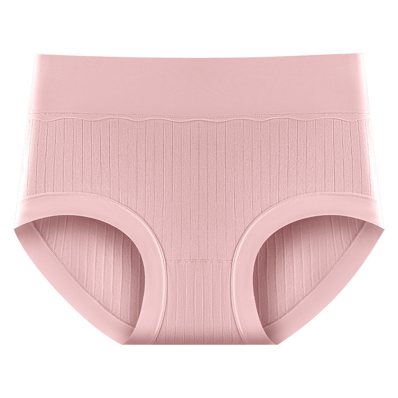 Las mujeres de seda de morera de algodón puro, entrepierna antibacteriana 2024, nueva cintura alta, abdomen ligero, levantamiento de cadera, calzoncillos bóxer sin costuras, refrescante