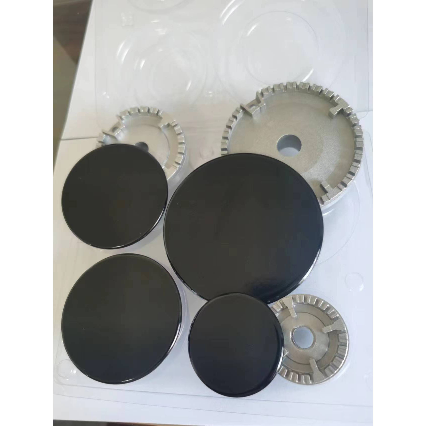 Mayorista SABAF SABAF horno de hierro accesorios de cocina de gas horno plano cubierta de hierro conjunto de divisor de incendios aspirado image 3