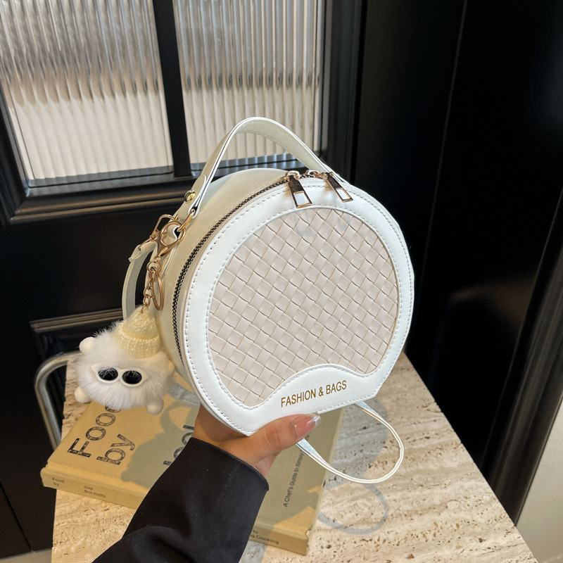2024 nuevo bolso de textura para mujeres SenMeng universal primavera y otoño este año popular bolso de mochila de moda bolso de mano pequeño
