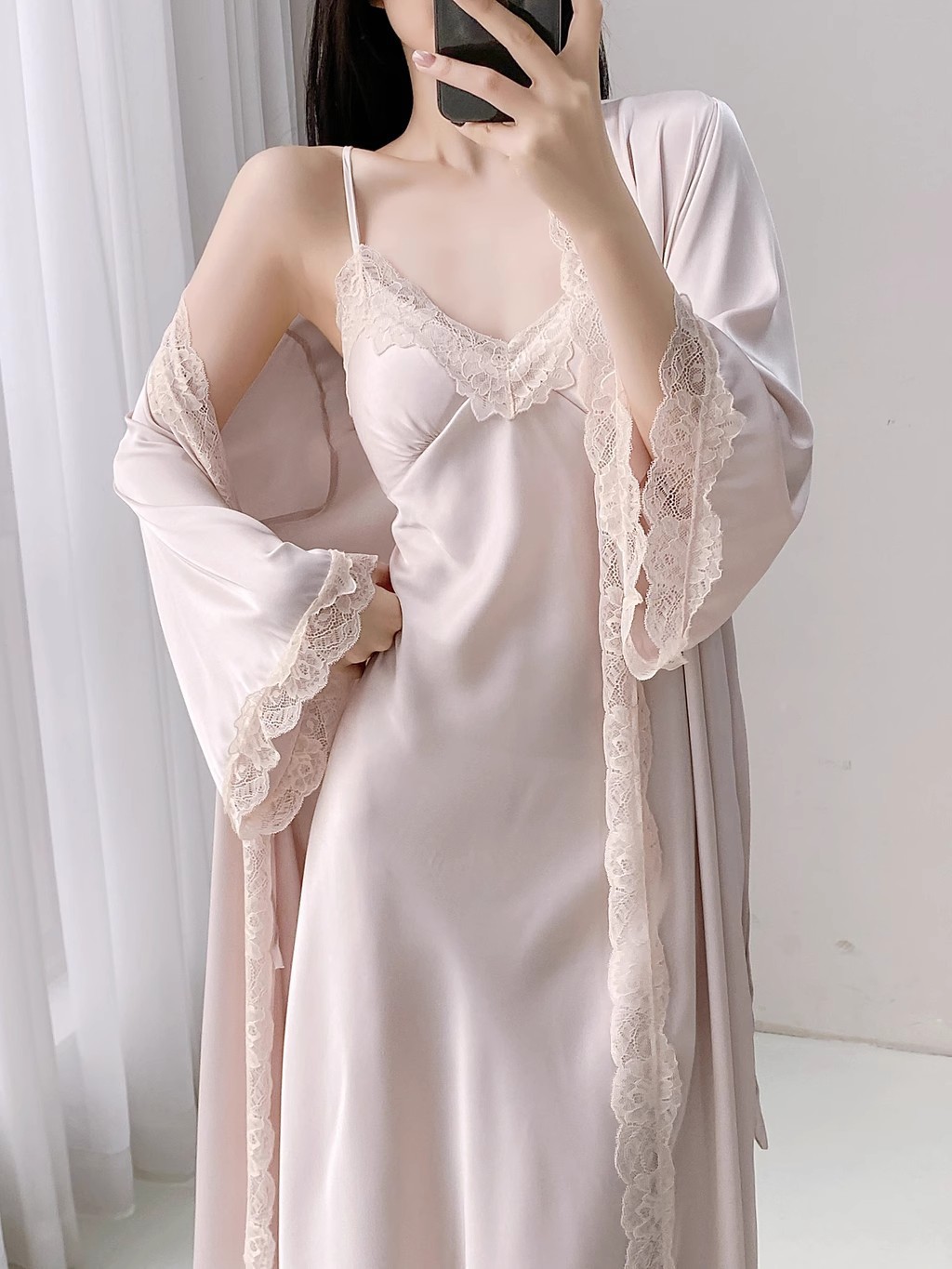 2530 pink [long skirt + robe]
