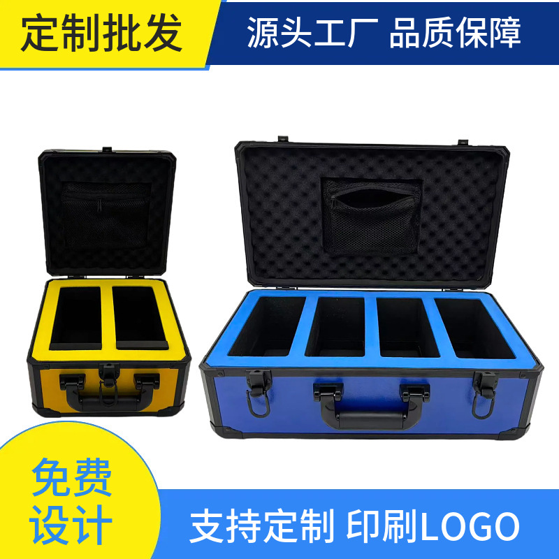 爆火款手提式卡槽箱铝合金PSA BGS评级卡展示收纳箱球星卡收藏箱