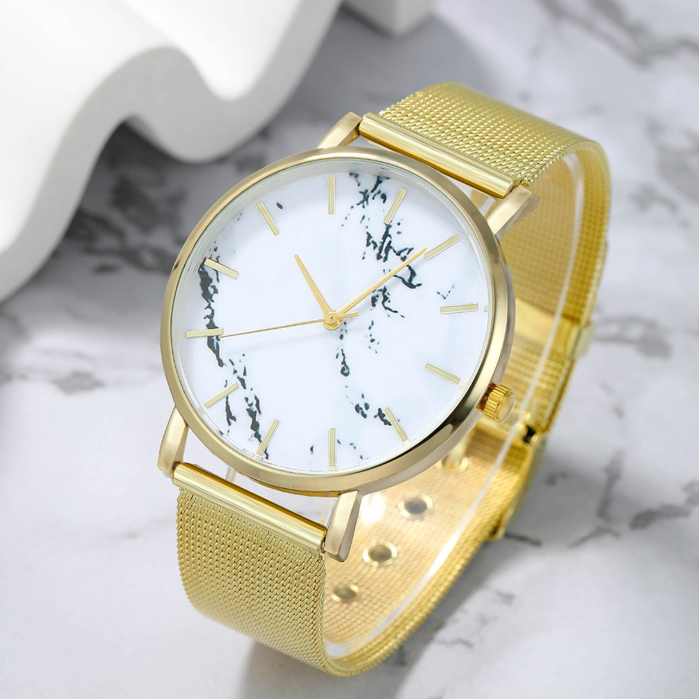 Casual Solid Color Buckle Quartz Women's Watches display picture 1