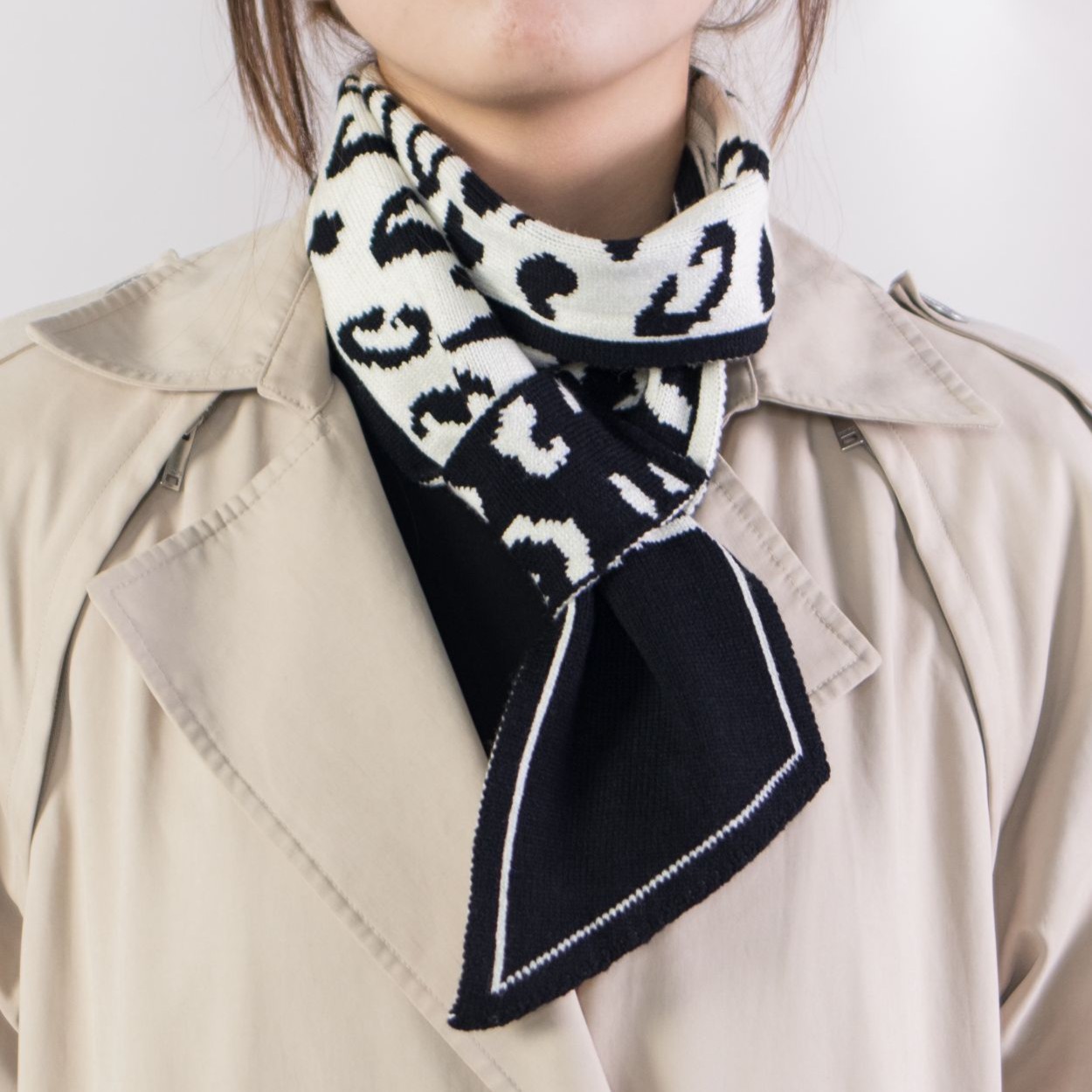 Sjaal 2024 nieuwe herfst en winter high-end veelzijdige dames dikke warme sjaal_voghion.com